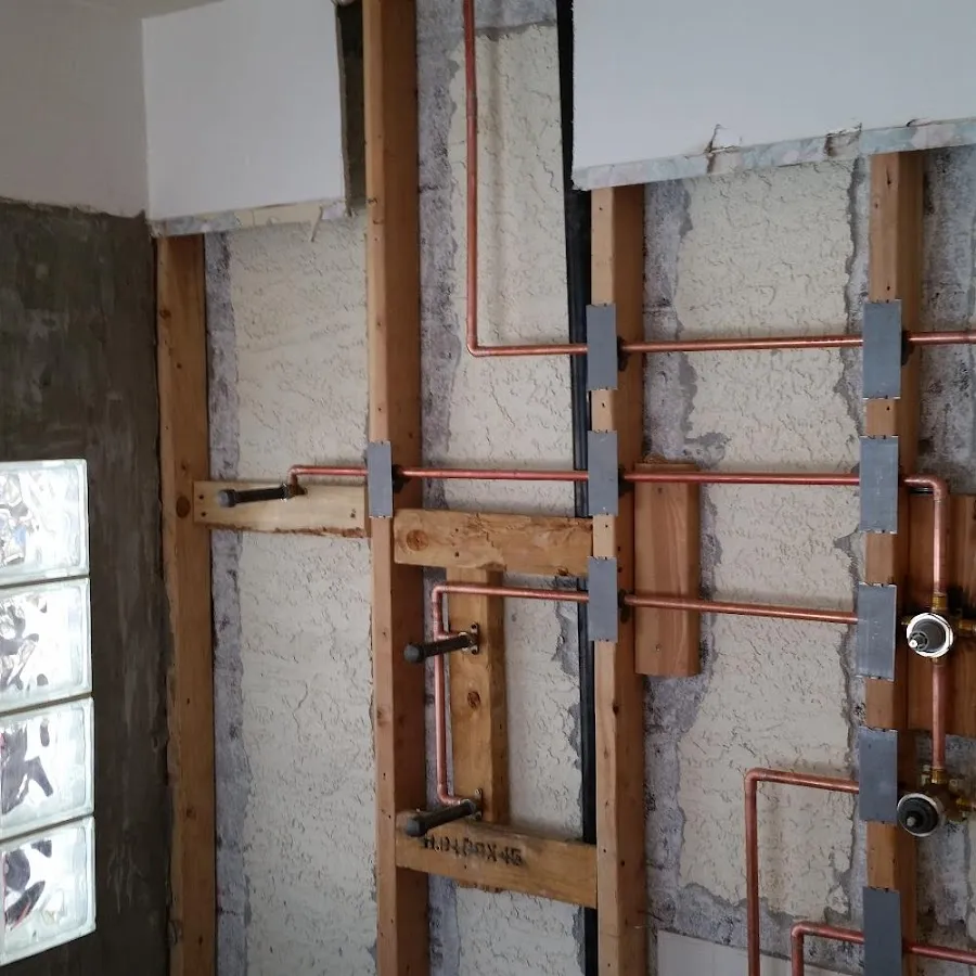 Copper pipe installation for Repiping in Swannanoa
